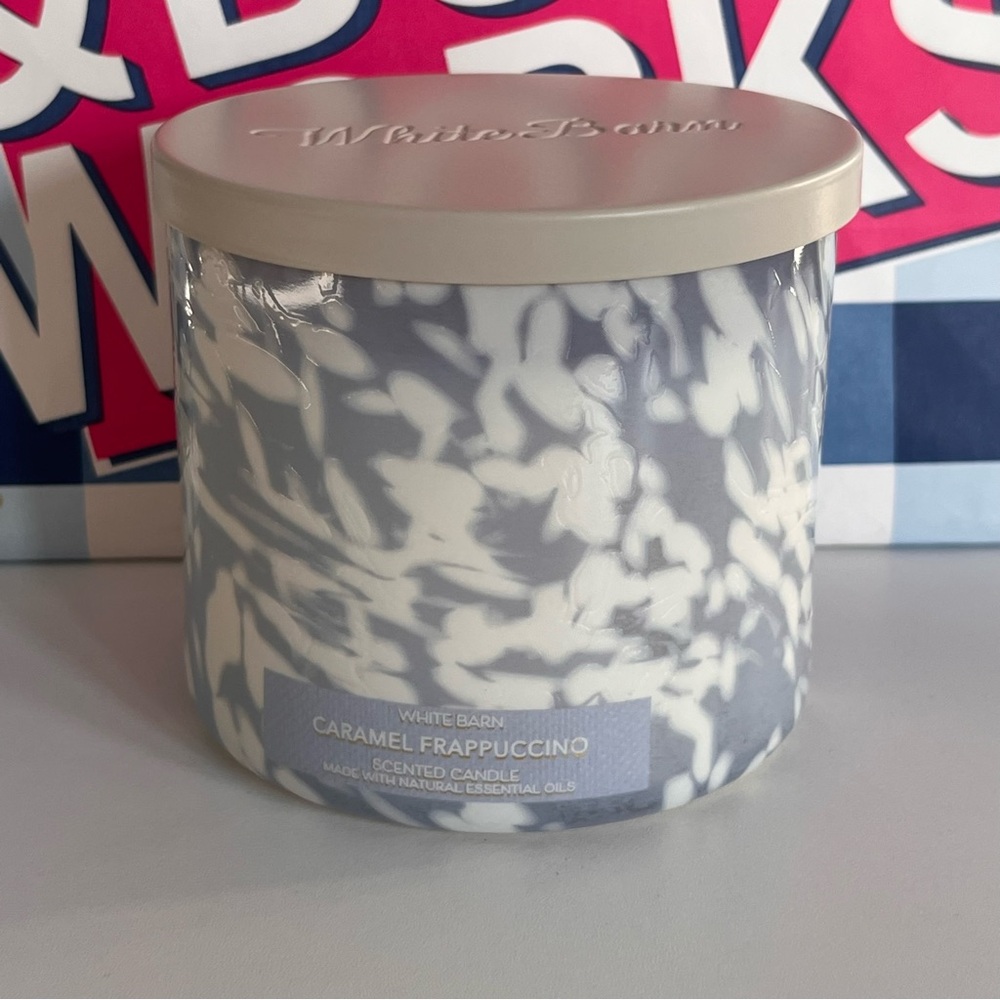 New Caramel Frappuccino bath and body works limited edition candle